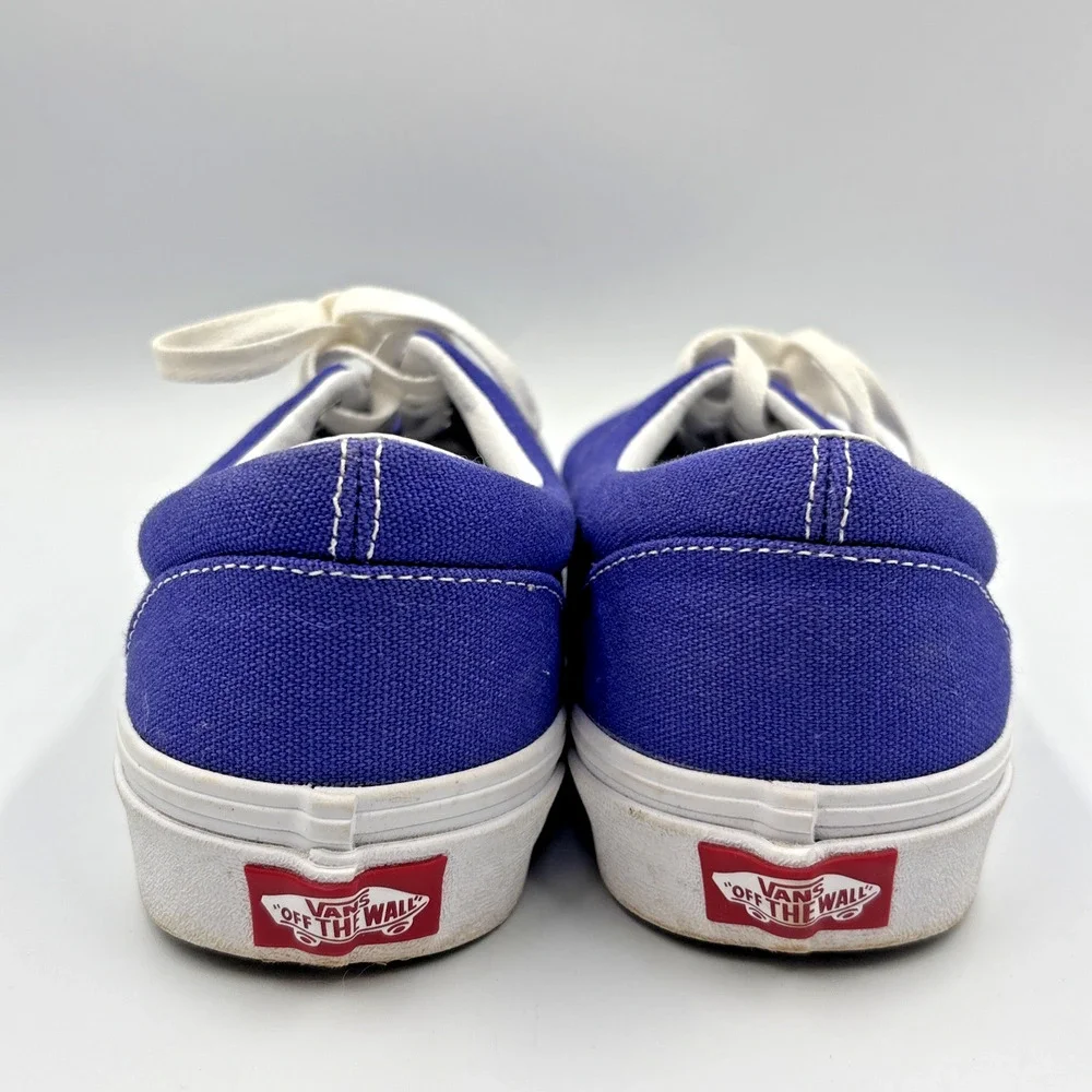 VANS Canvas Off The Wall Blue Men 7.5 & Women 9 Sneakers Shoes 500714